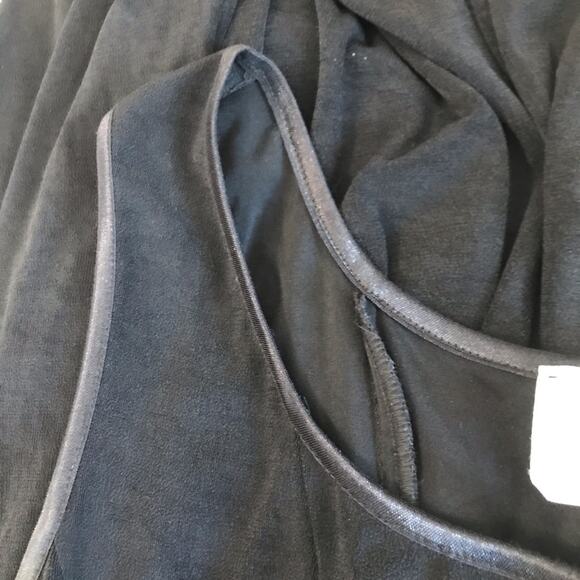 80s 90s Vintage TOWER sleeveless pleated fit & flare dress - Picture 7 of 11